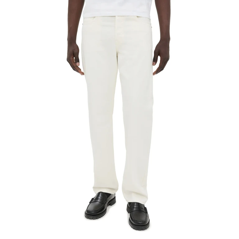 FRAME The Straight Jeans Off White 33