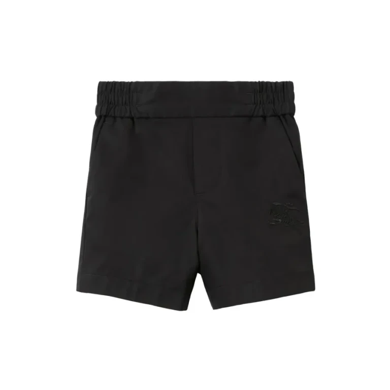 Burberry Boys Romeo Knight Motif Cotton Shorts