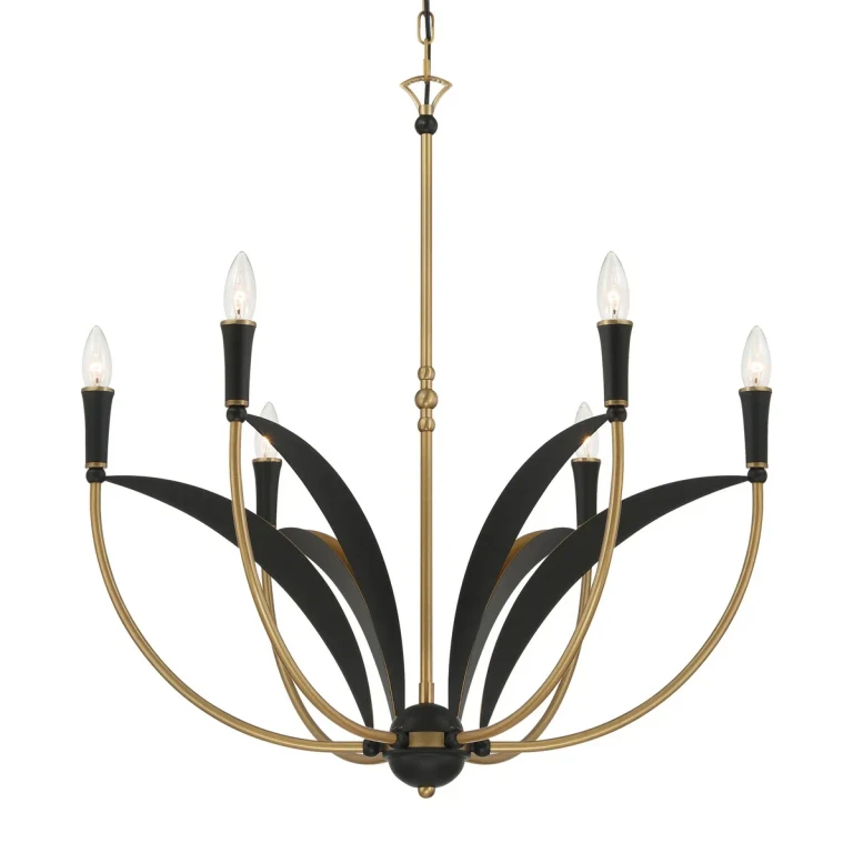 Legacy Brass Chandelier from the Miller Collection