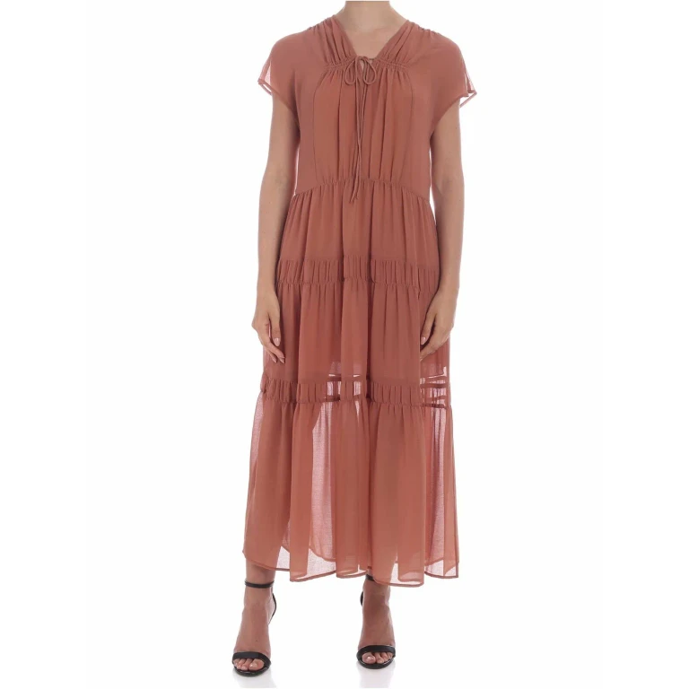 See by Chloé Maxi Robe - Beige