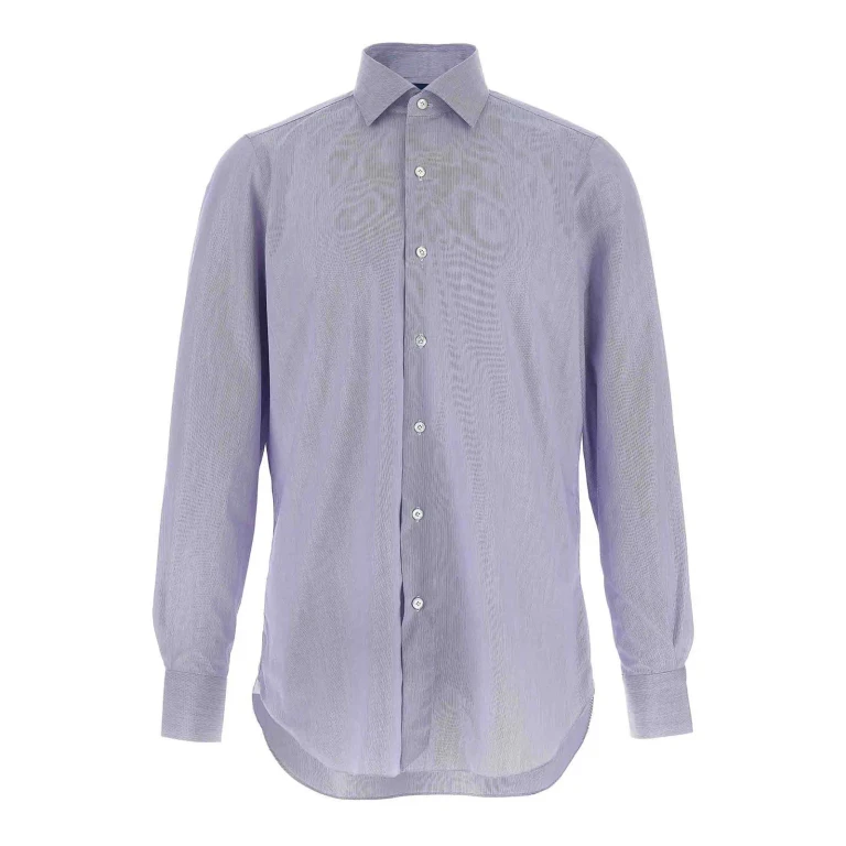 Finamore 1925 Chemise - Bleu Clair