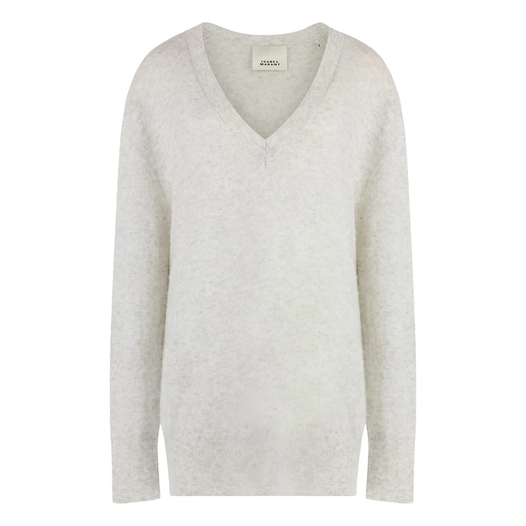 Isabel Marant Pull Col Rond - Rouge Brun (PU0717FAB1L05I80BY)