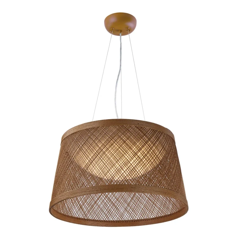 Natural LED Pendant from the Bahama Collection