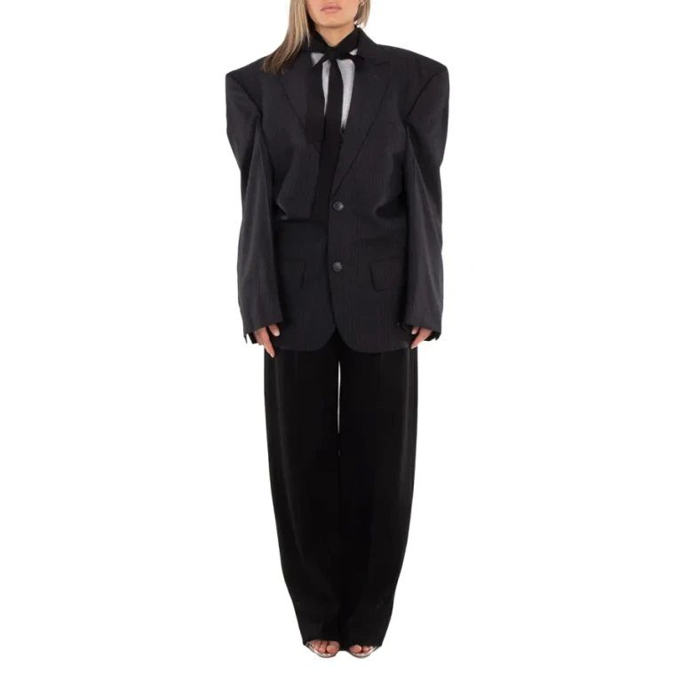 Balenciaga Ladies Baggy Tailored Trousers