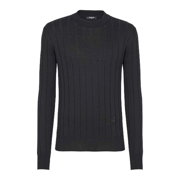 Balmain Silk And Cotton Knit