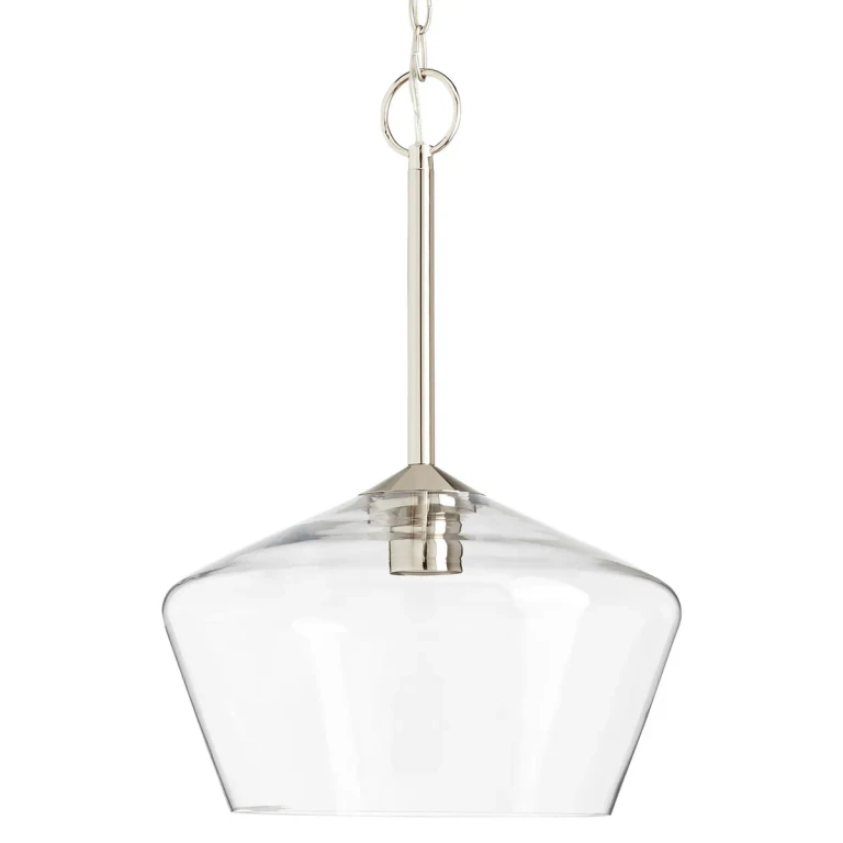Polished Nickel Pendant from the Morbelle Collection