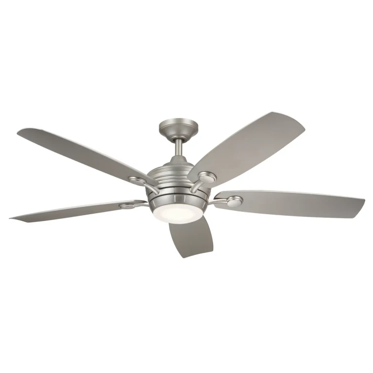 Tranquil 56" Indoor Ceiling Fan in Brushed Nickel