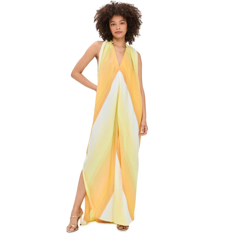 MARRAKSHI LIFE The Halter Dress Stripe 38 XXS