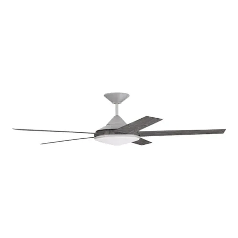 Painted Nickel 60"Ceiling Fan from the Delaney Collection