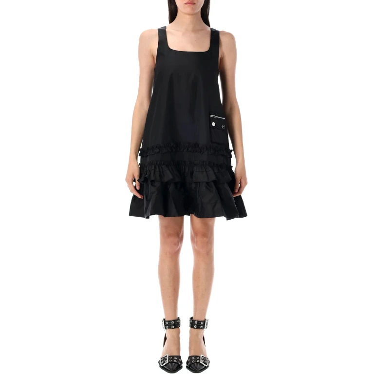 Ganni Duchesse Mini Dress