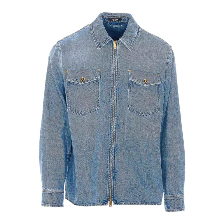 Versace Chemise - Bleu