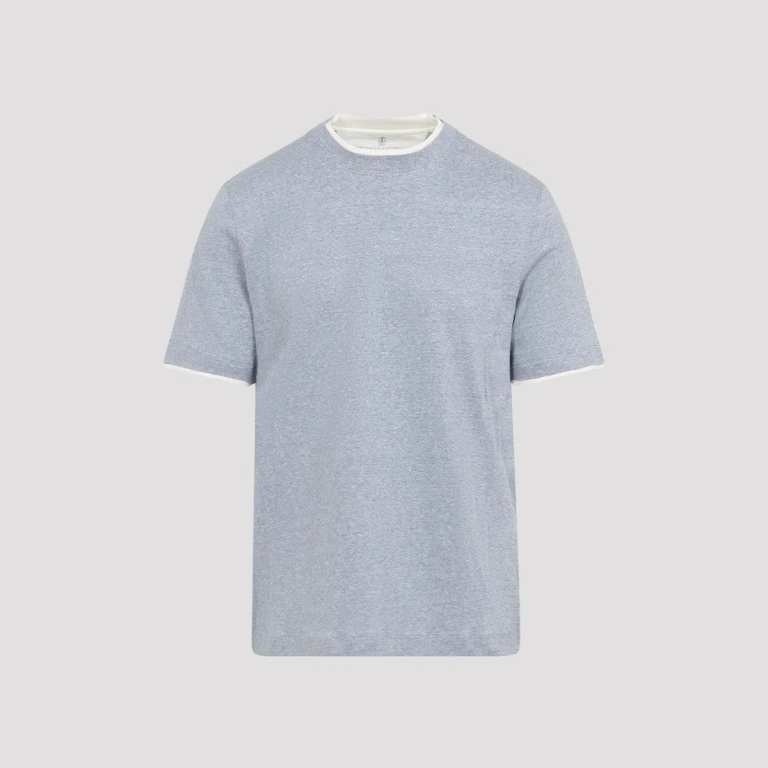 T-shirt bicolore Brunello Cucinelli