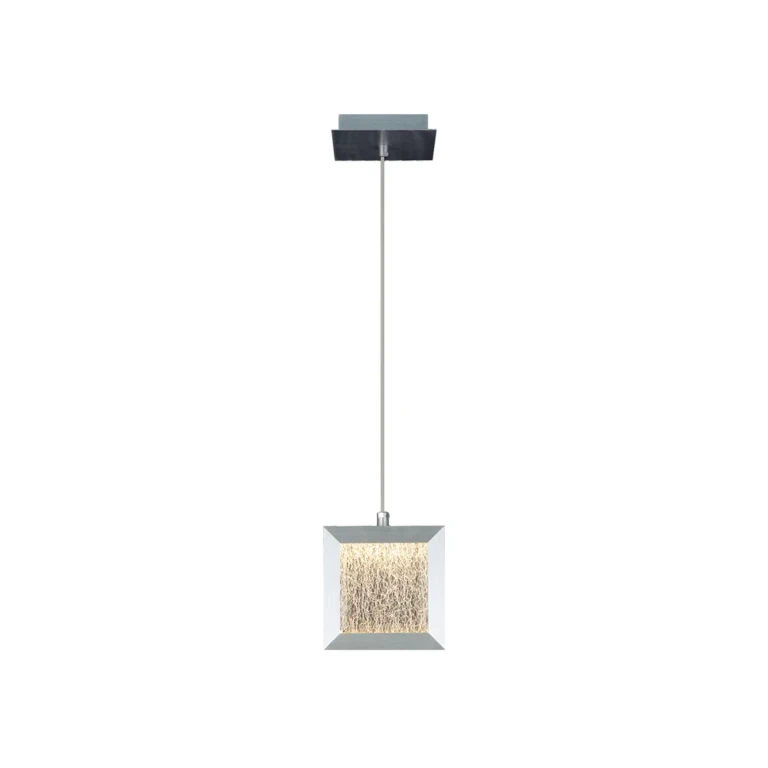 Brentwood LED Pendant in Brushed Aluminum