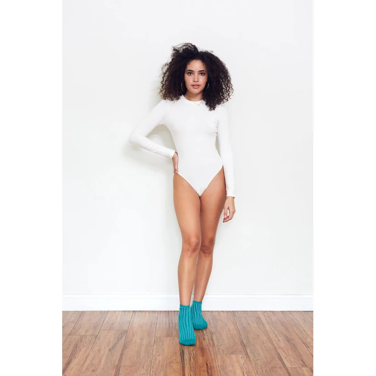 Claudia Bodysuit in Cloud