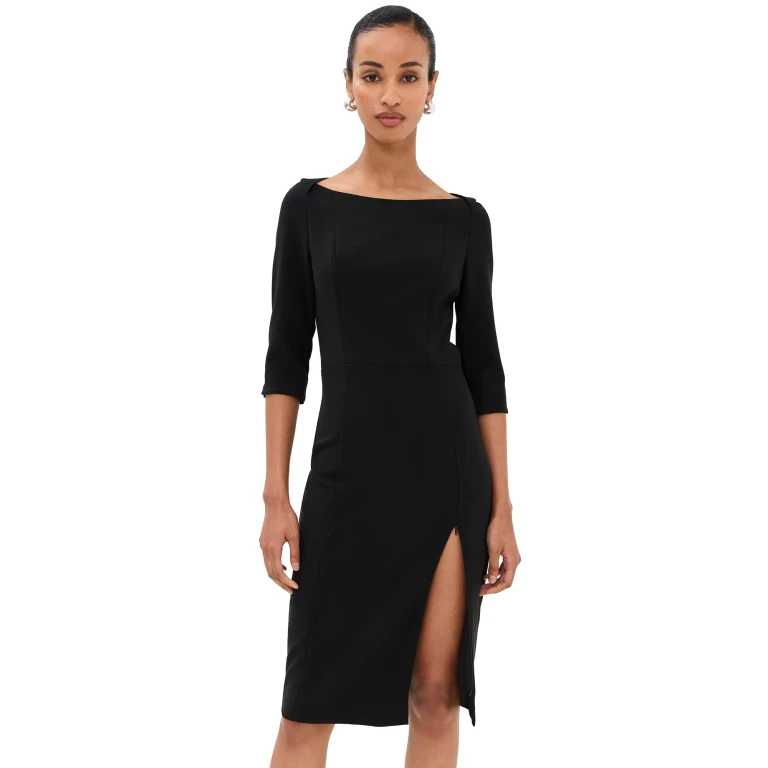 Black Halo Marissa Sheath Dress Black 12