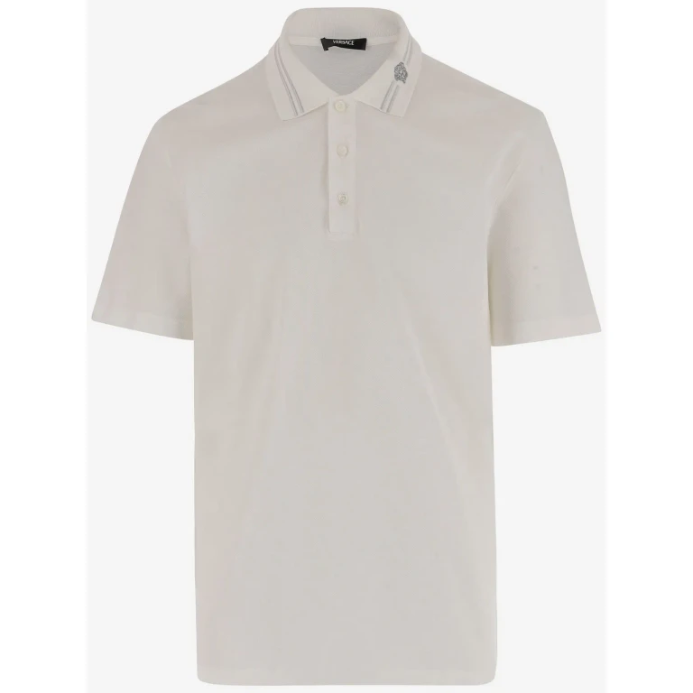 Versace medusa Embroidery Polo Shirt