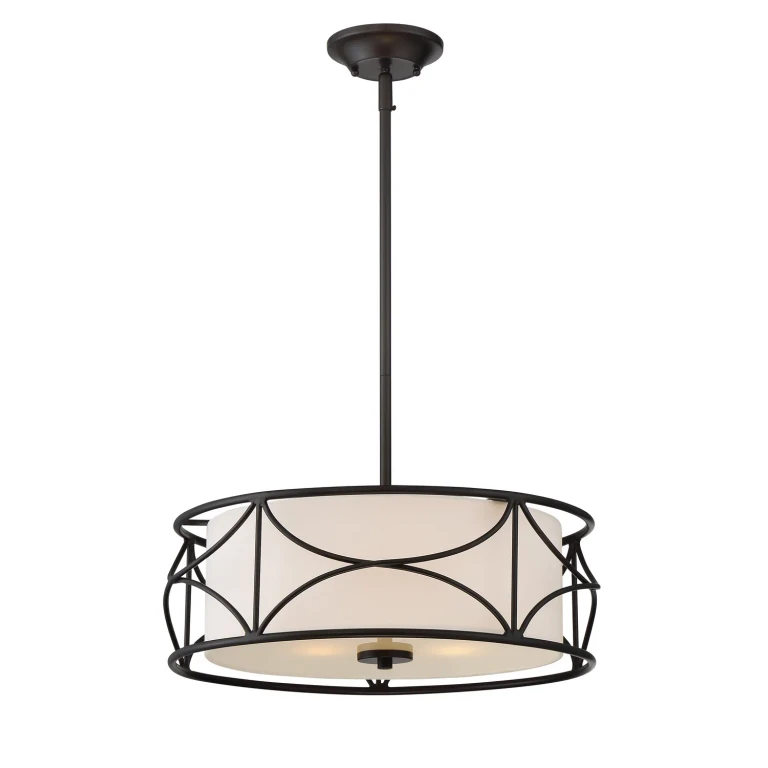 Oil Rubbed Bronze Inverted Pendant from the Avara Collection