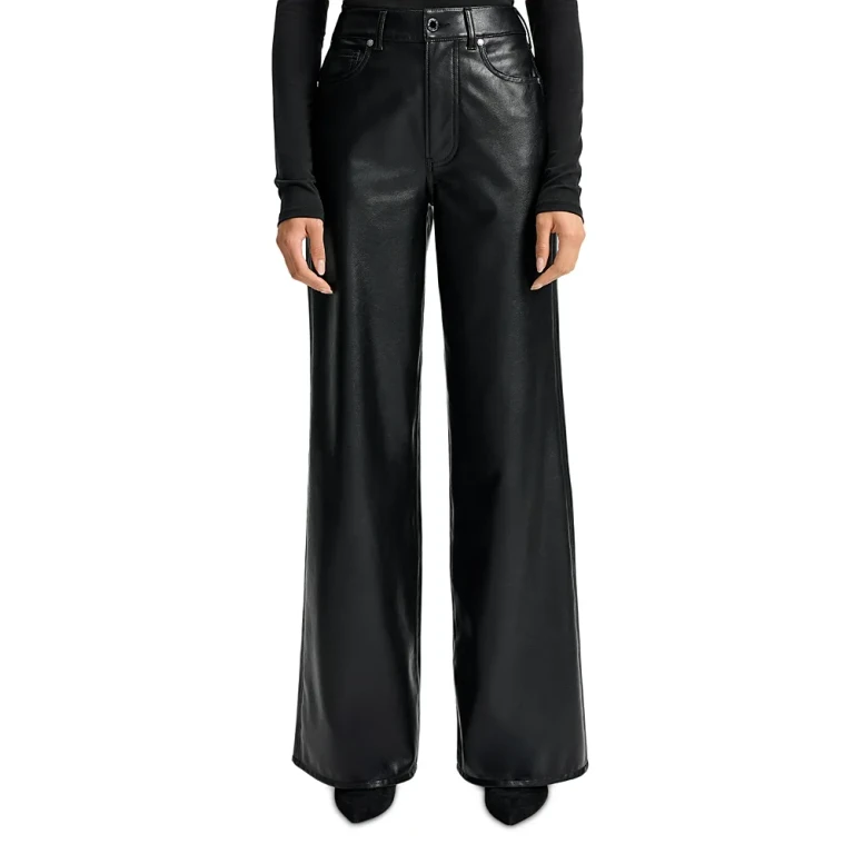 Veronica Beard Kasey Faux Leather Jeans