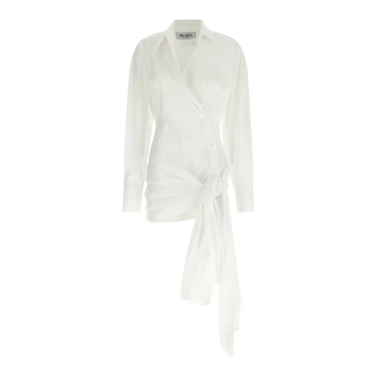 The Attico Robe Au Genou - Rouge