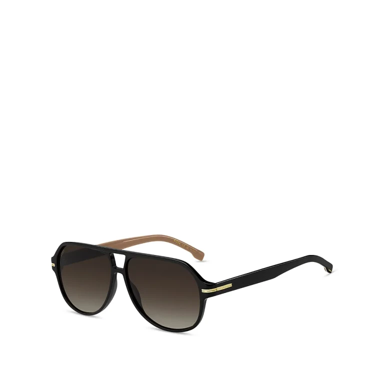 Hugo Boss Aviator Sunglasses, 59mm