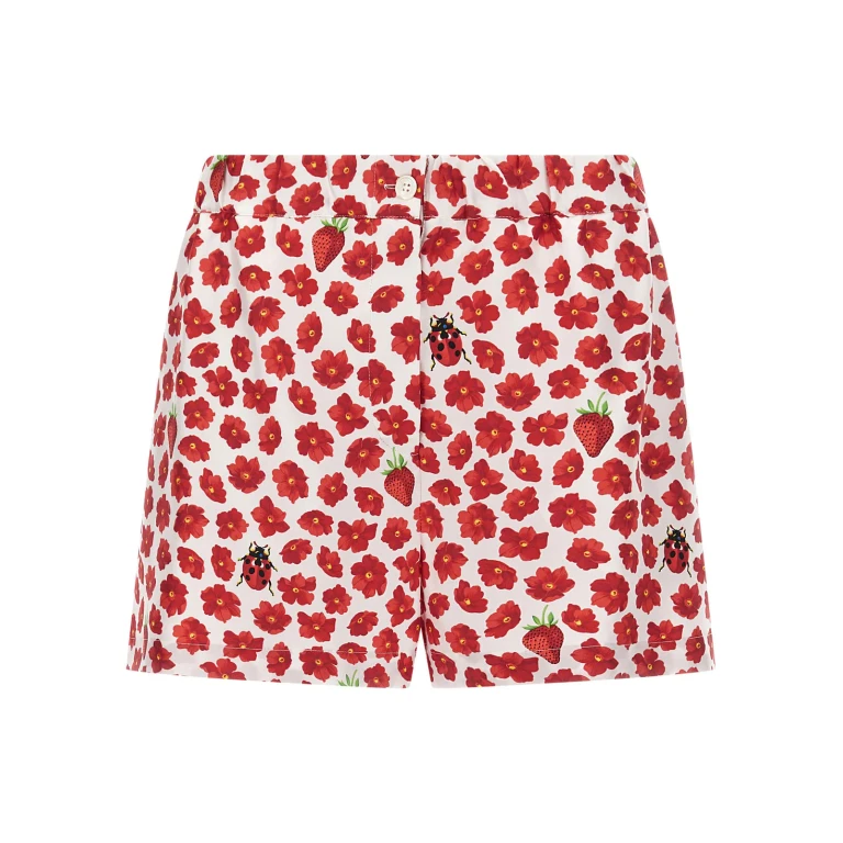 Versace strawberry Garden Shorts
