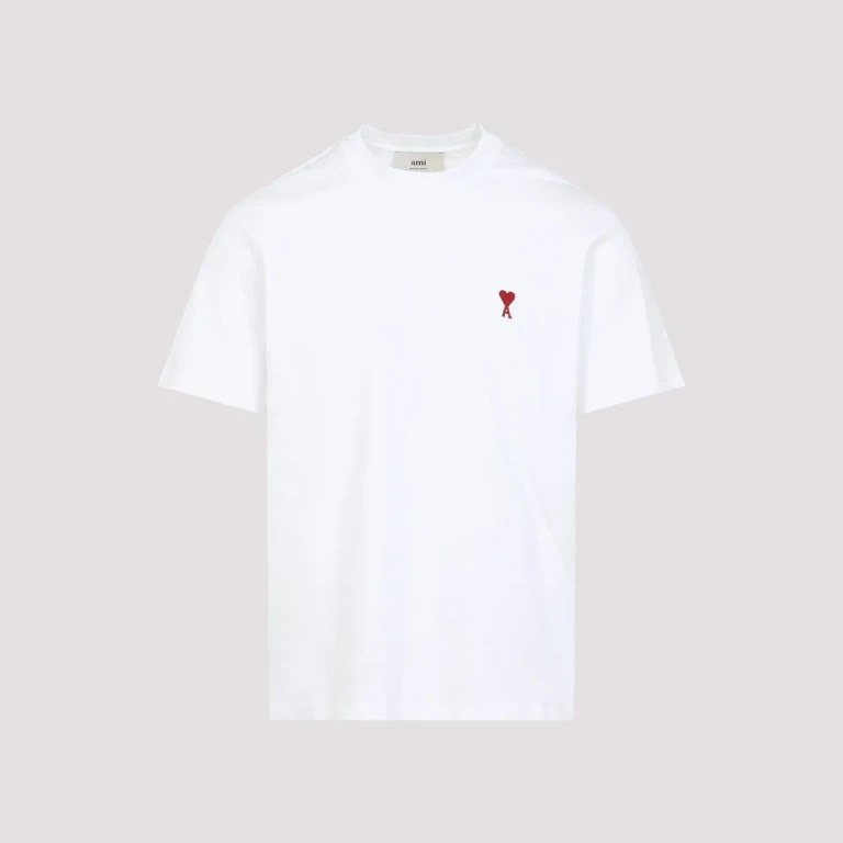 AMI PARIS - Ami Klassisches Rotes T-Shirt