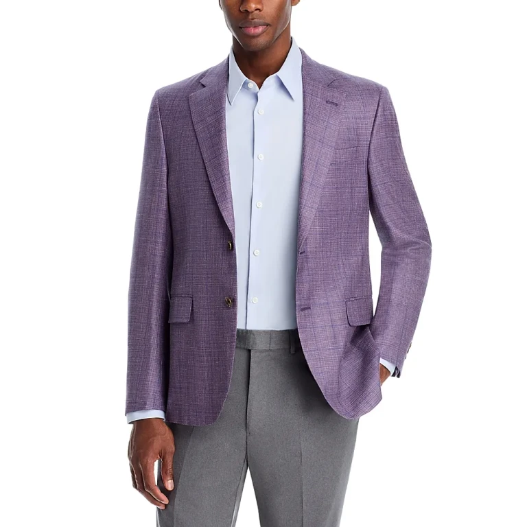 Peter Millar Classic Fit Windowpane Sport Coat
