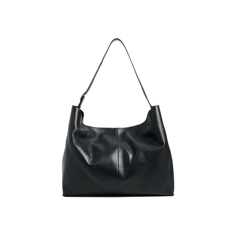Vince Plonge Vivian Large Hobo Bag Black One Size