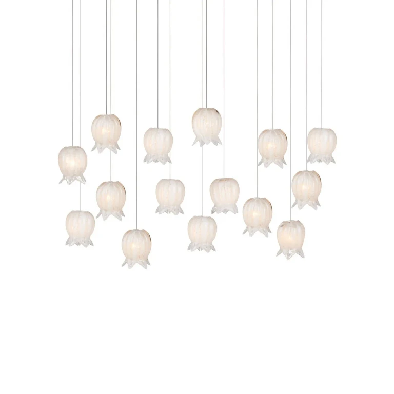 White Silver Pendant from the Polpo Collection