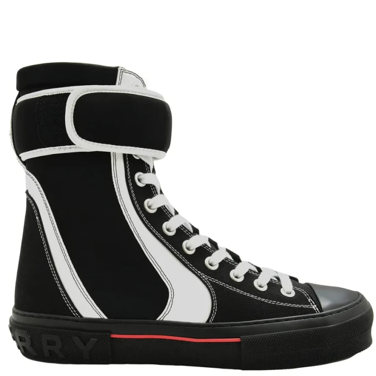 Burberry Jermaine Sub Contrast Hi-top Sneakers