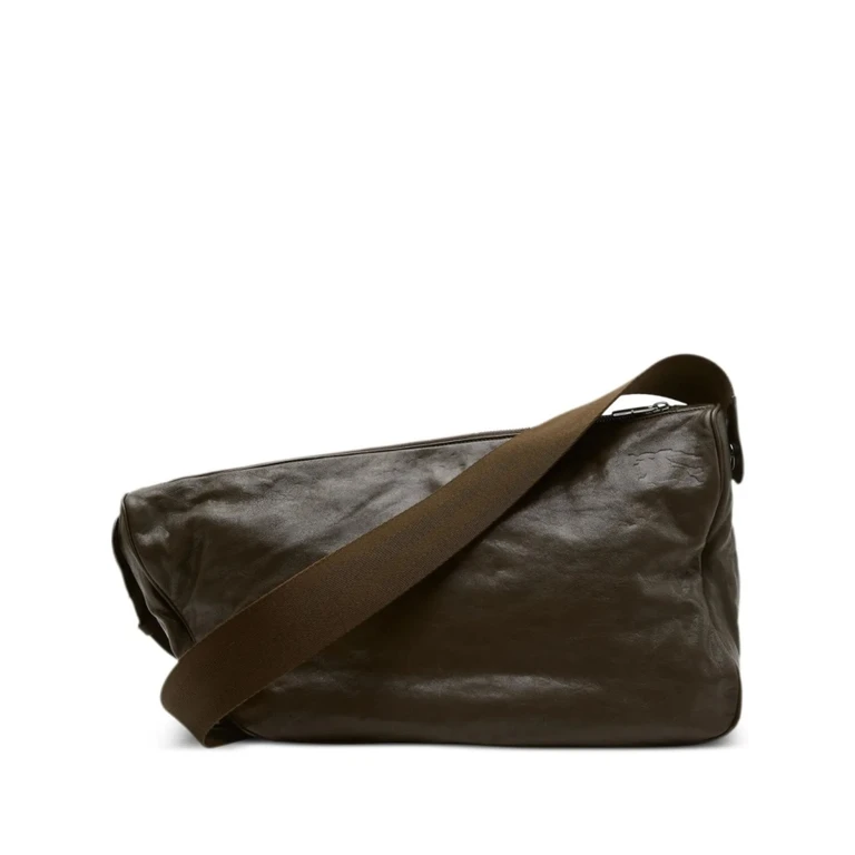 Burberry Adjustable Shoulder Strap Large Shield Messenger Bag