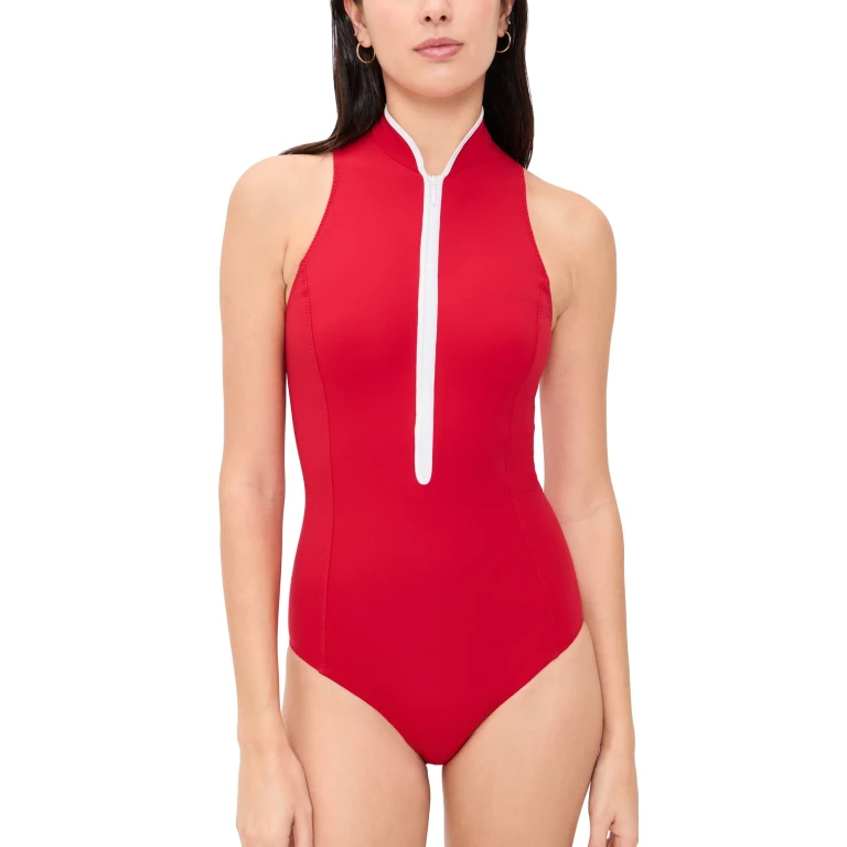 Hunza G Katya Badeanzug Rot