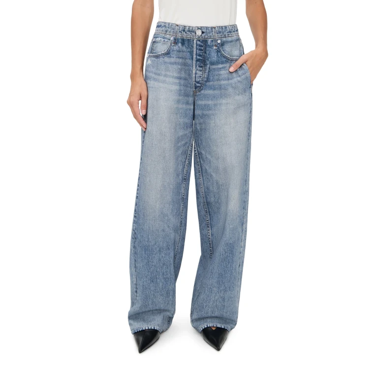 rag & bone Rb Miramar Terry Wide Leg Pants Petra M