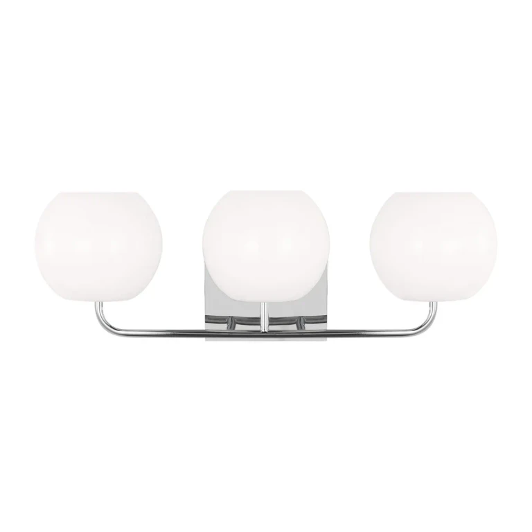 Chrome Bathroom Vanity Light from the Rory Collection