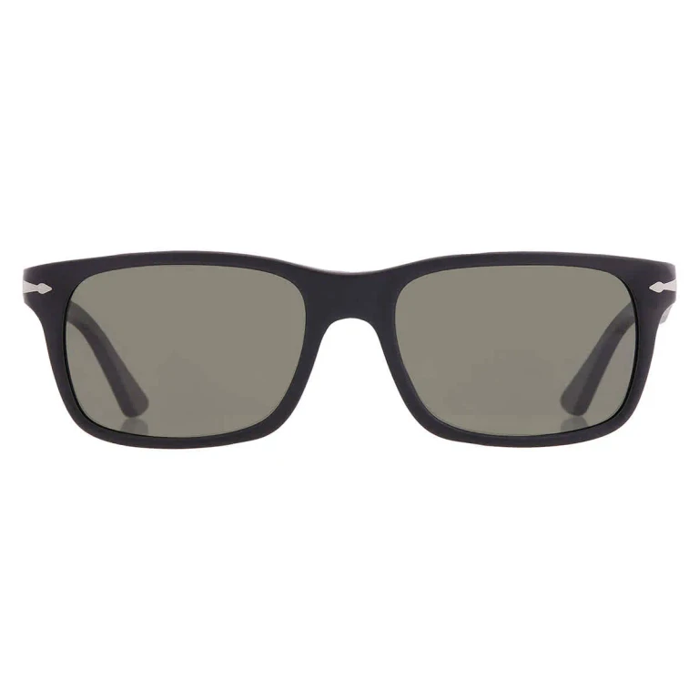 Persol Polarized Grey Rectangular Mens Sunglasses PO3048S 900058 58