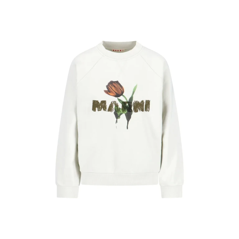 Marni Logo Crewneck Sweatshirt