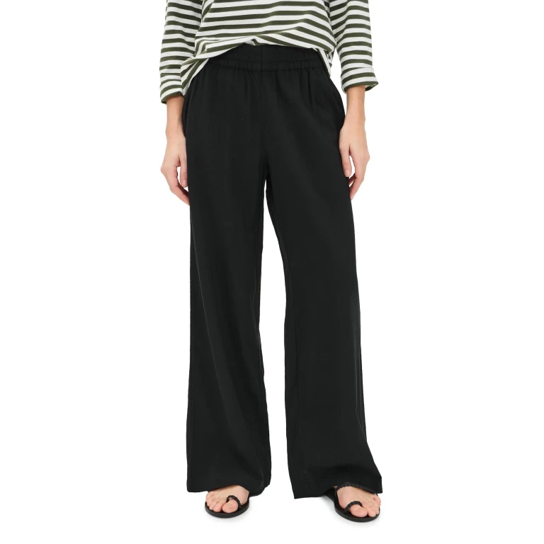 Marine Layer Allison Tencel Trousers Black XS