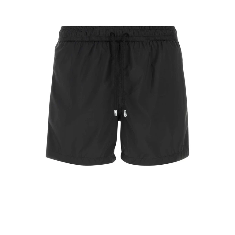 Fedeli Burgundy Polyester Swimming Shorts Vinaccia Costumi Da Bagno - Men