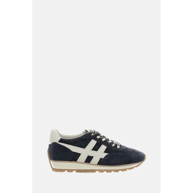 Hogan Sneakers Clear Blue Calfskin - Men