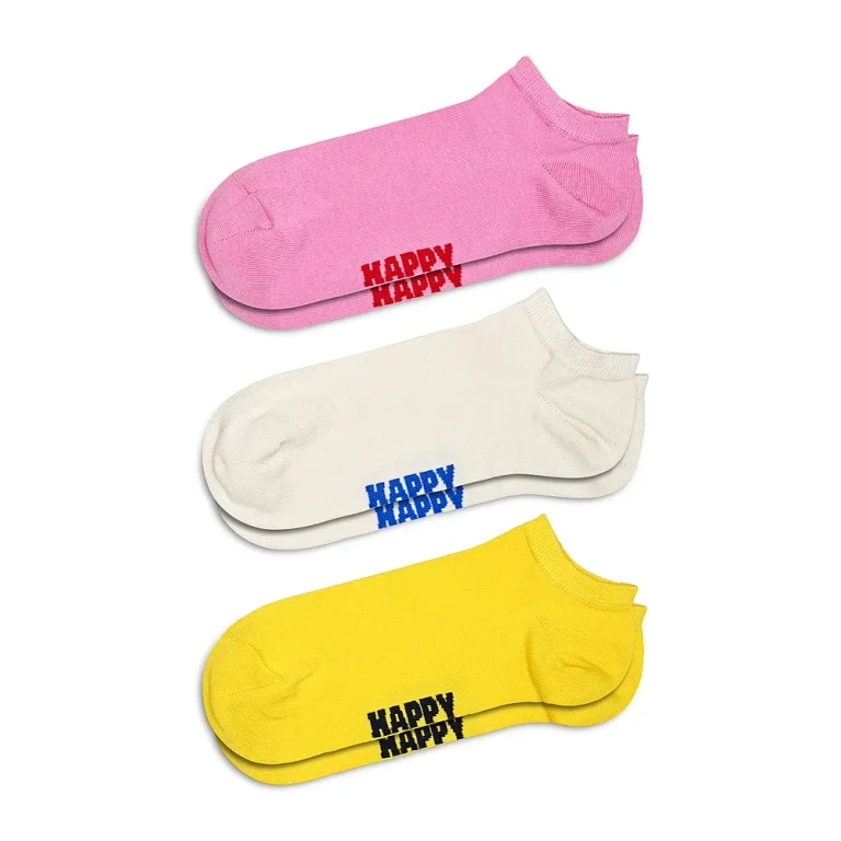 Happy Socks Solid Low Socks Set
