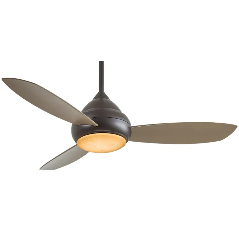 Oil Rubbed Bronze 52"Ceiling Fan from the Concept L Wet 52" Led Collection