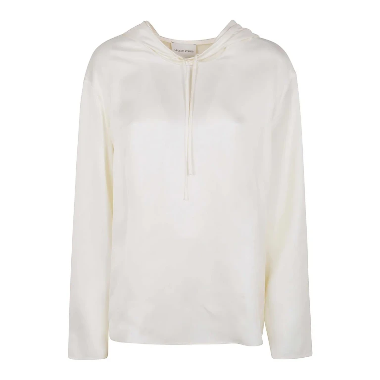LOULOU STUDIO Nuka Hooded Blouse