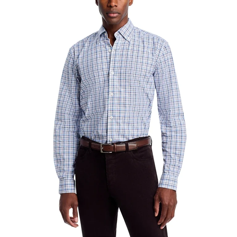 Plaid Twill Button Down Shirt - Exclusive
