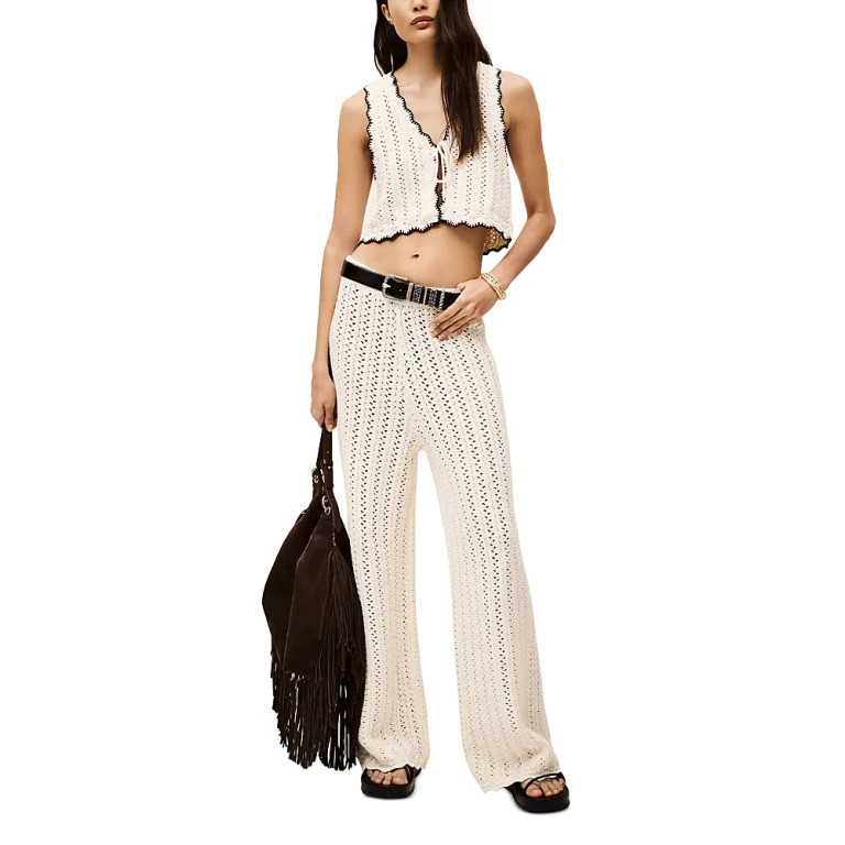 ba & sh Silvio Crochet Pants