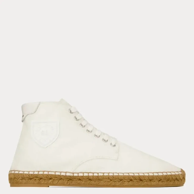 Saint Laurent Damon High-Top Espadrilles