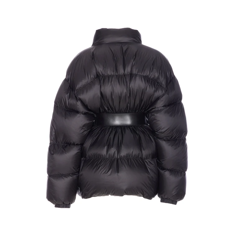 Balenciaga Coats Black Polyamide - Women