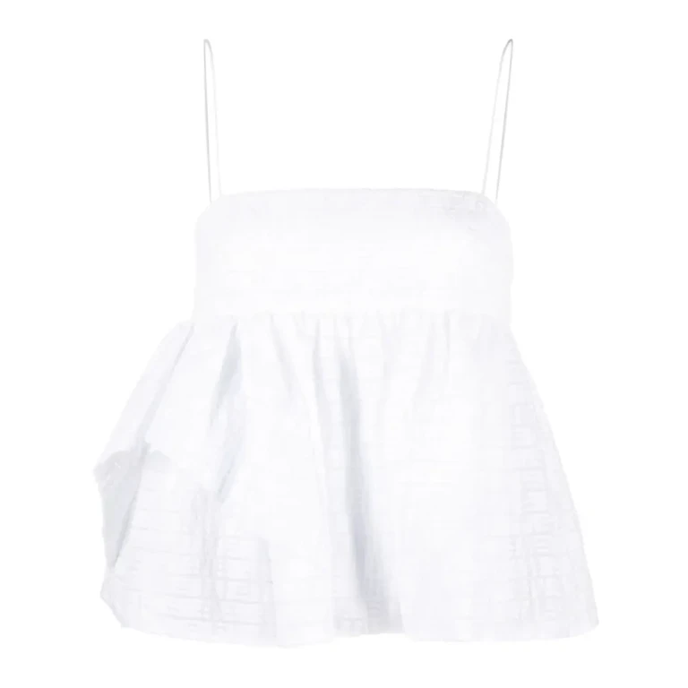 Cecilie Bahnsen Ruffle-detail Top