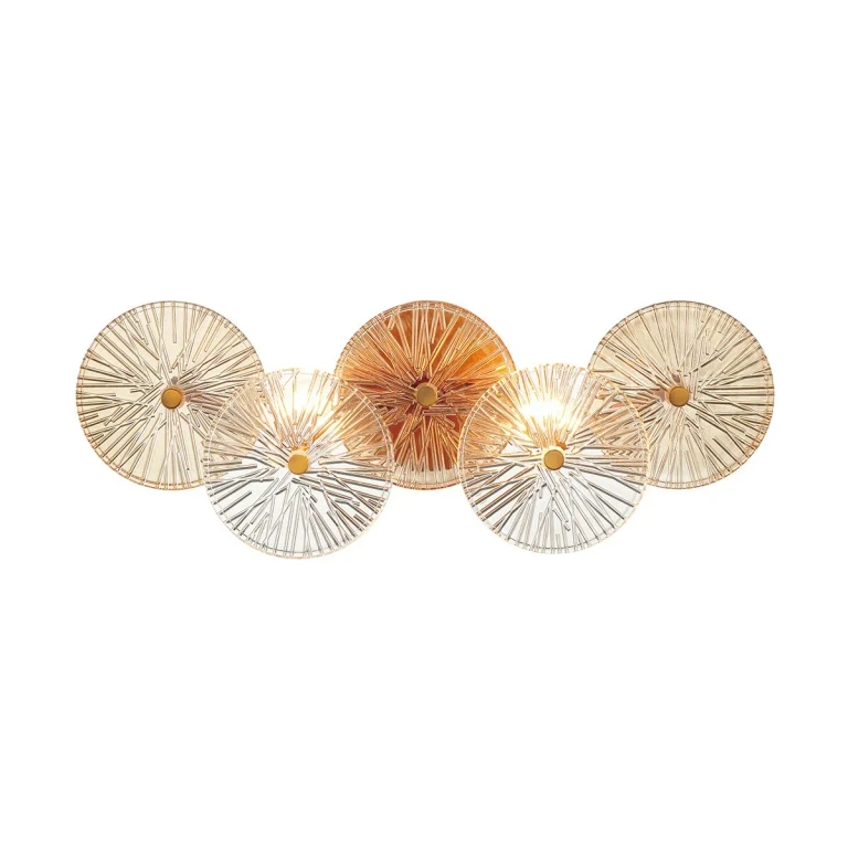 Sue-Anne 2-Light Bathroom Vanity Light in Brass
