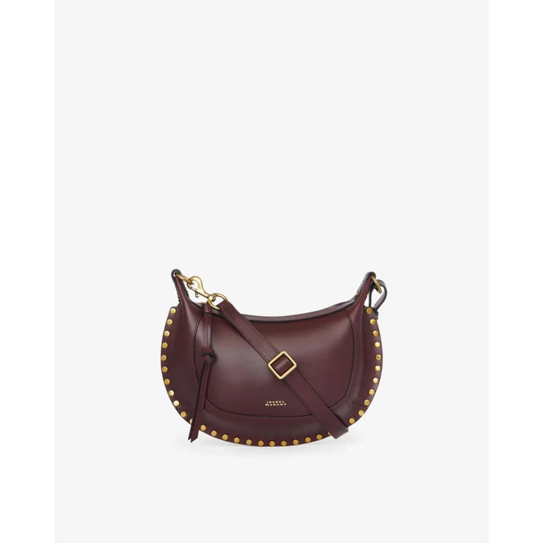 Sac Oskan Moon - Femme - Bordeaux - Isabel Marant