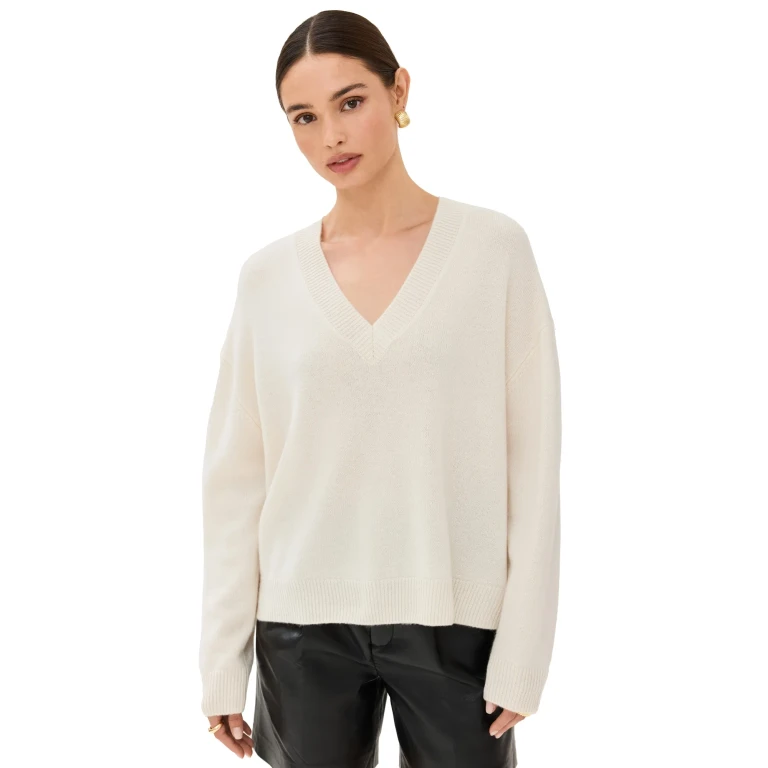 ANINE BING Lee Sweater Ivory S